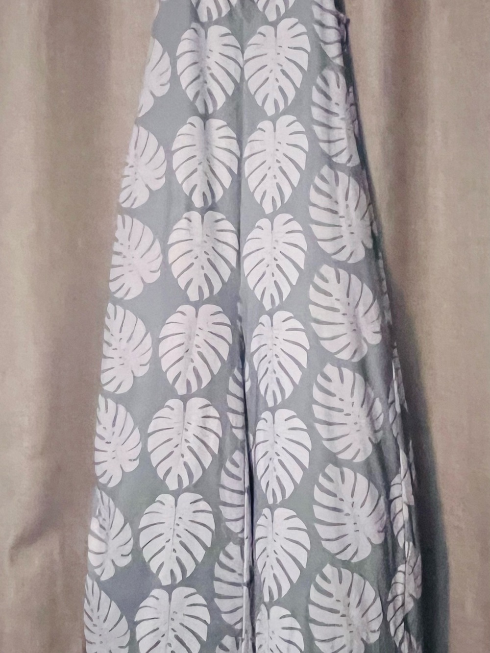 Sweet Sweet Honey light blue and white floral print jumpsuit.